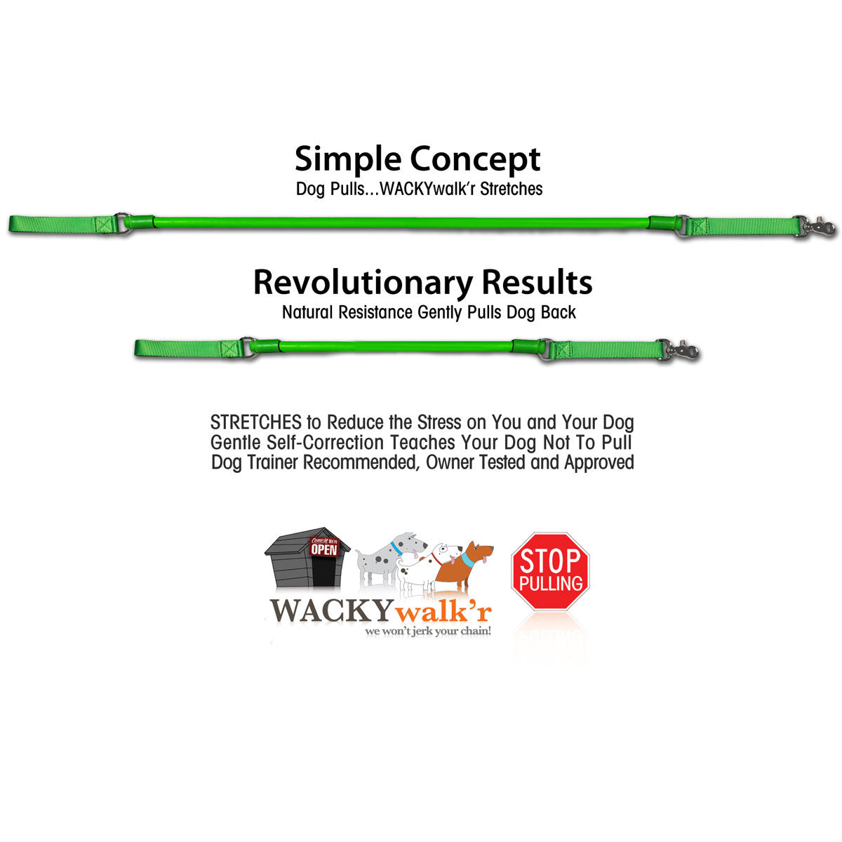 Shorter No Pull Leash - Urban Walk'r